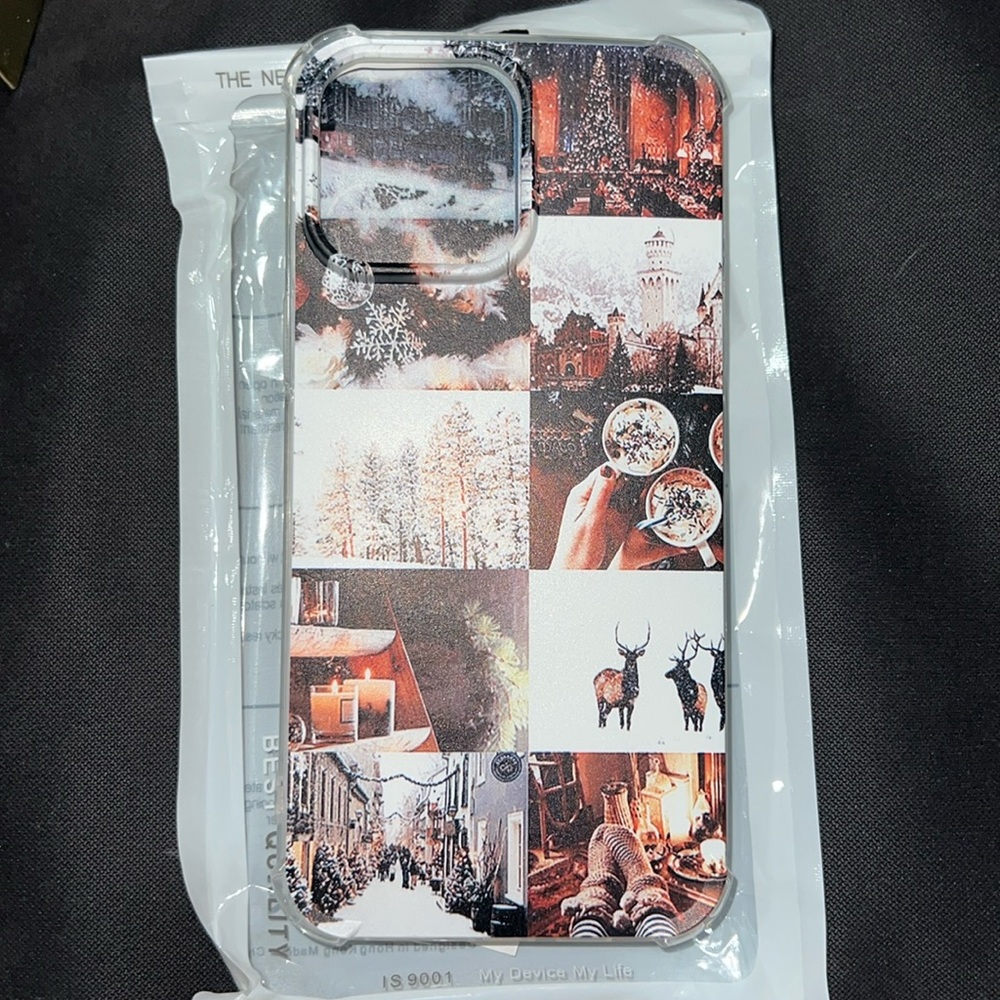 Aesthetic Winter Christmas Case for iPhone 14 Pro Max